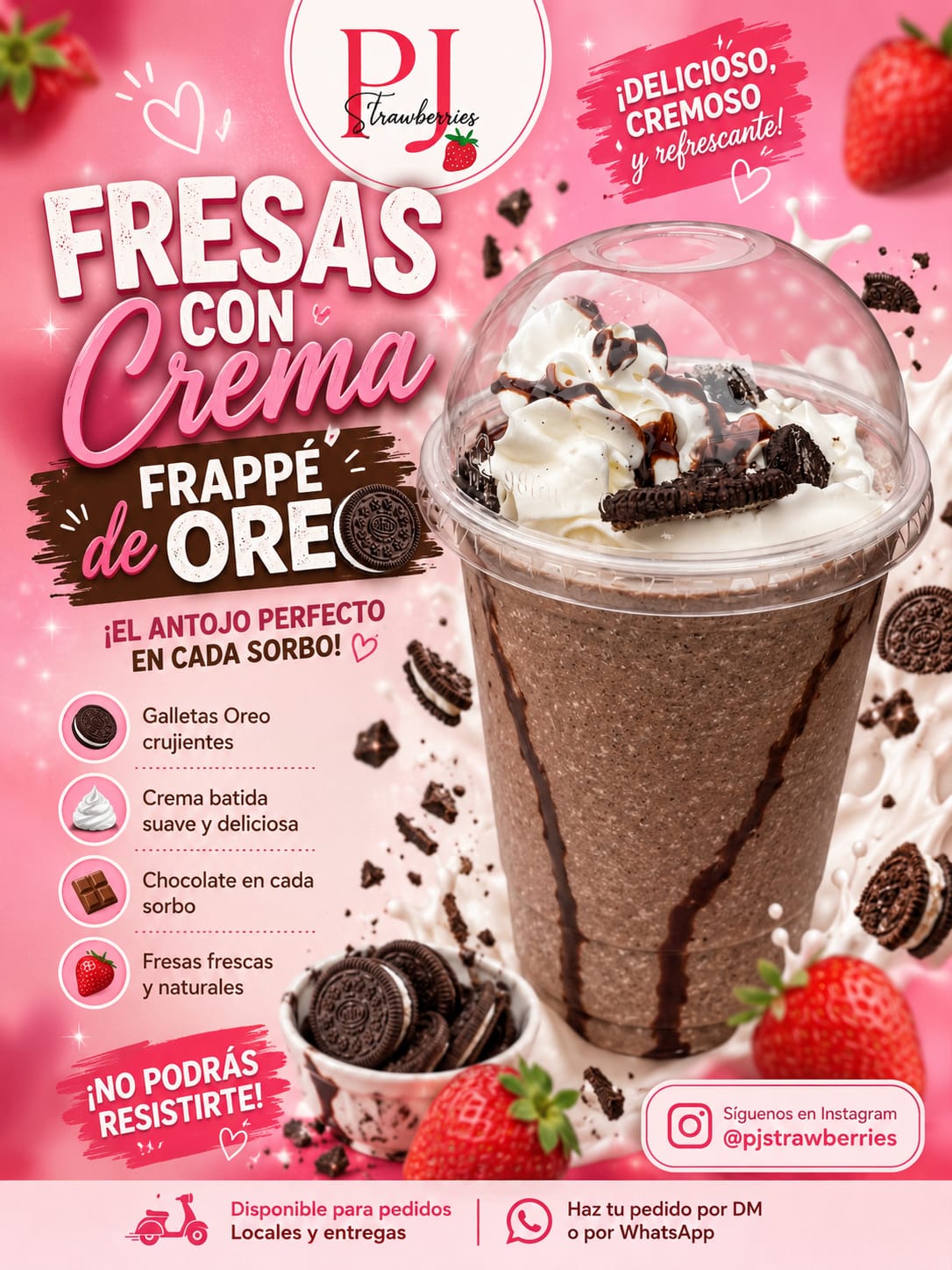 Frappé de Oreo